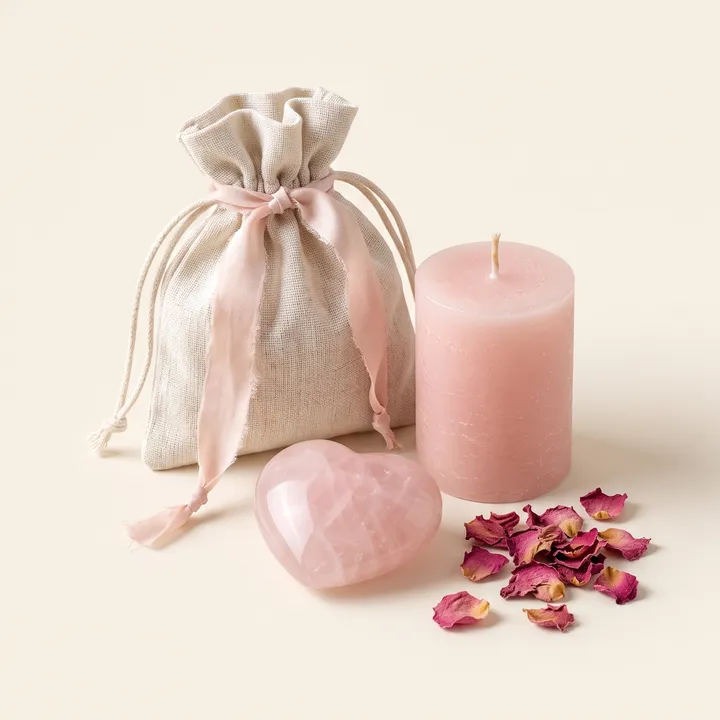 Kit Energético de Amor - Cristales rosados y esencias de armonía